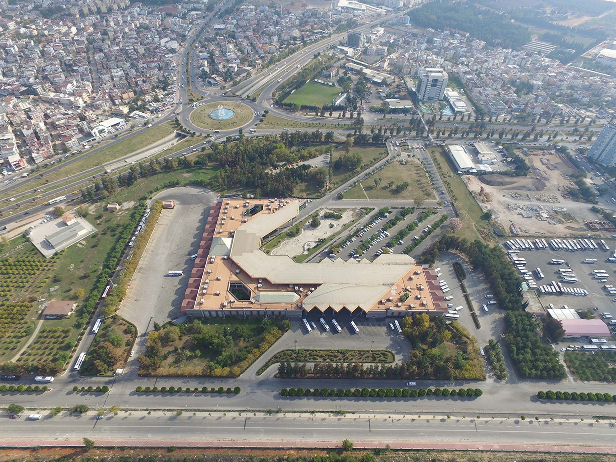 Antalya Sehirlerarasi Otobus Terminali Arkitera Antalya Sehirlerarasi Otobus Terminali Arkitera