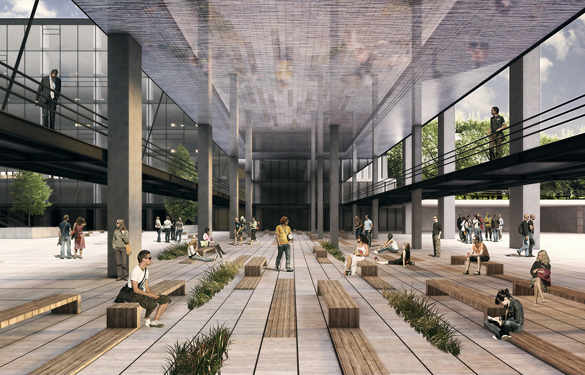 Go projects examples. The Matarazzo Project Architecture. Dach_Sample_Project.RVT. Bina 21.