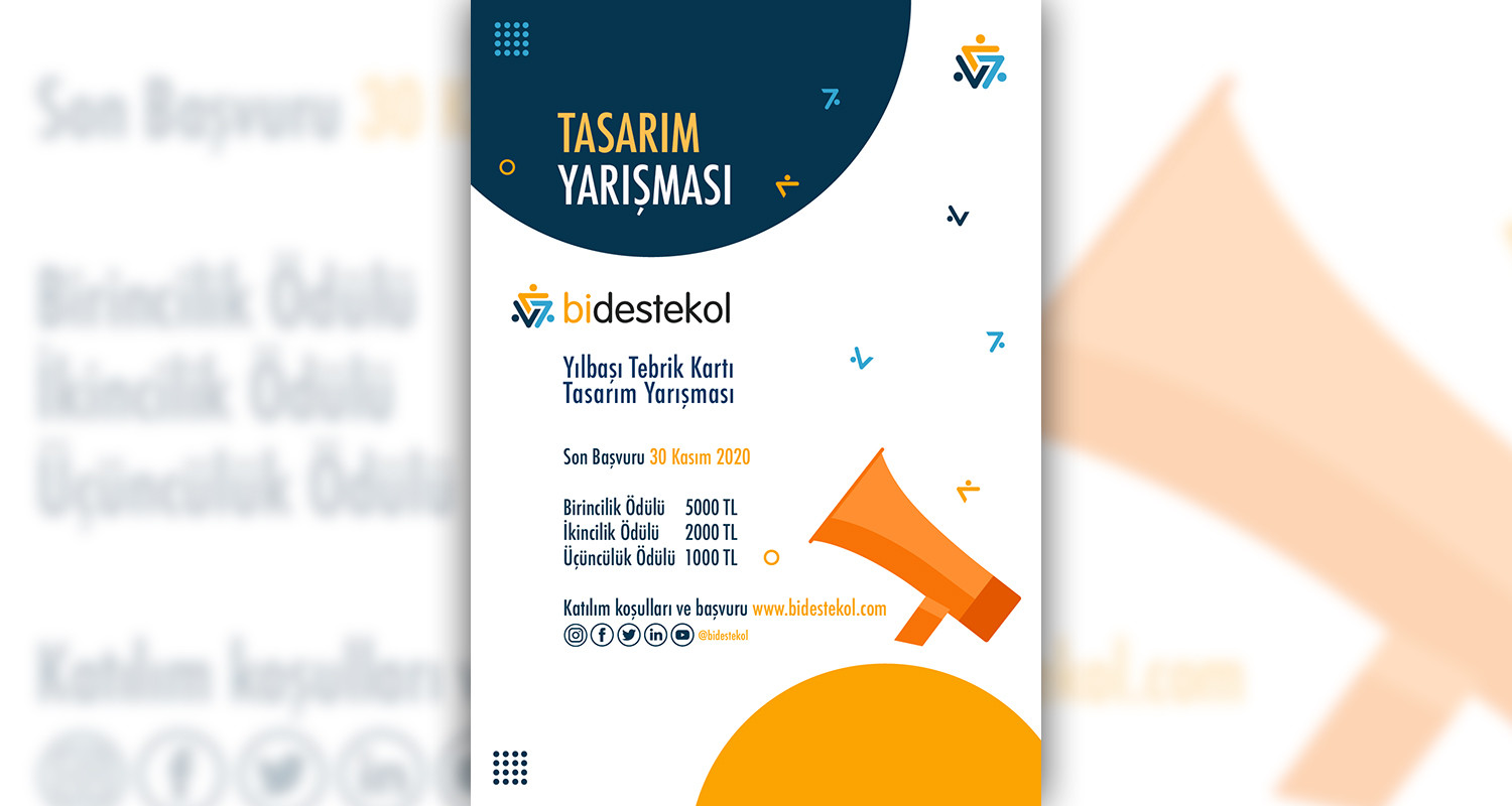 bidestekol platformu 2021 yilbasi tebrik karti tasarim yarismasi arkitera