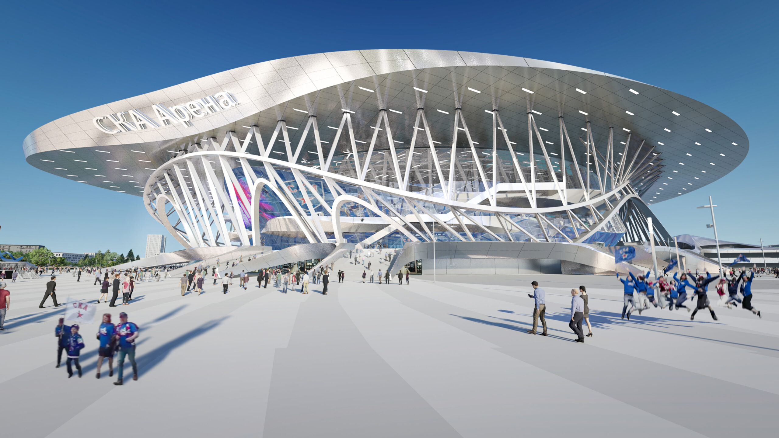 Ска арена санкт петербург. СКА Арена проект. СКА арены asymptote Architecture. Coop Himmelb l СКА. Визуализация стадиона СКА Арена в Питере.