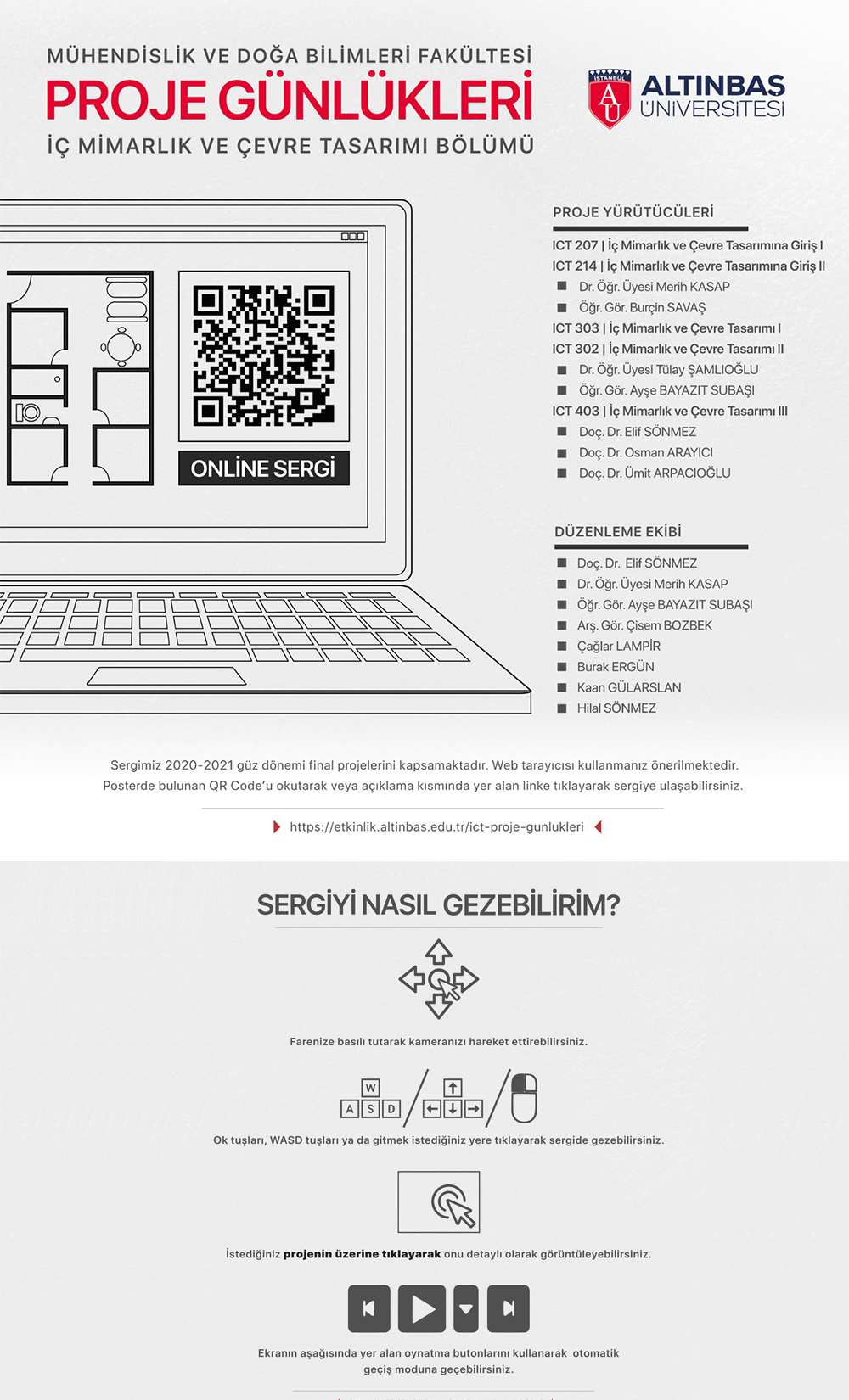 altinbas universitesi 2020 2021 guz donemi proje gunlukleri online sergisi arkitera