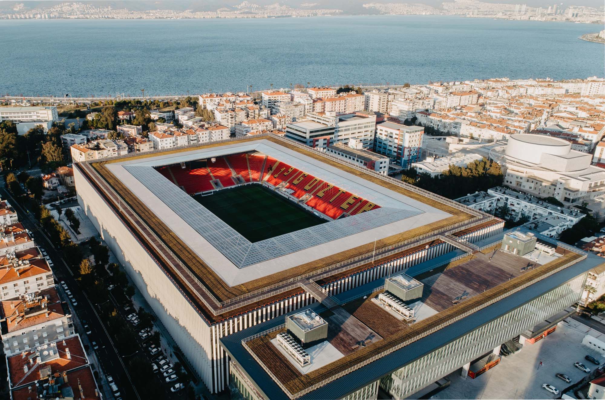 Goztepe Gursel Aksel Stadyumu Arkitera