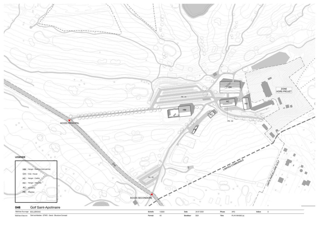 Golf Saint Apollinaire Arkitera