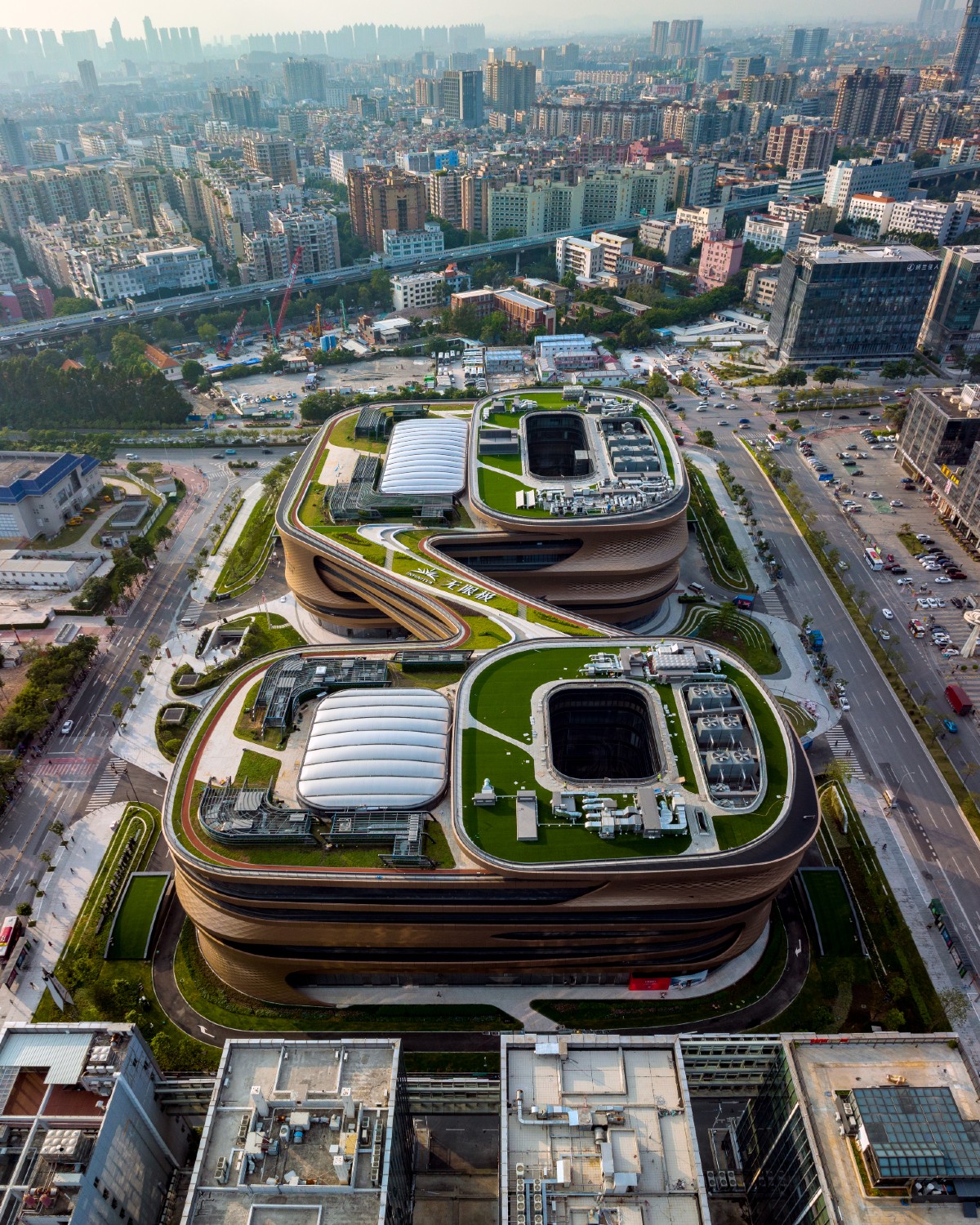 Headquarters of Infinitus China, Designed by Zaha Hadid