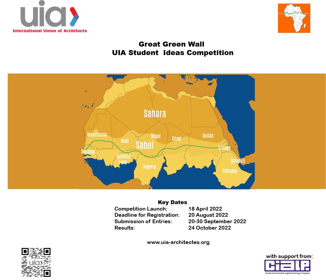 Great Green Wall Single Stage Student Ideas Competition Arkitera