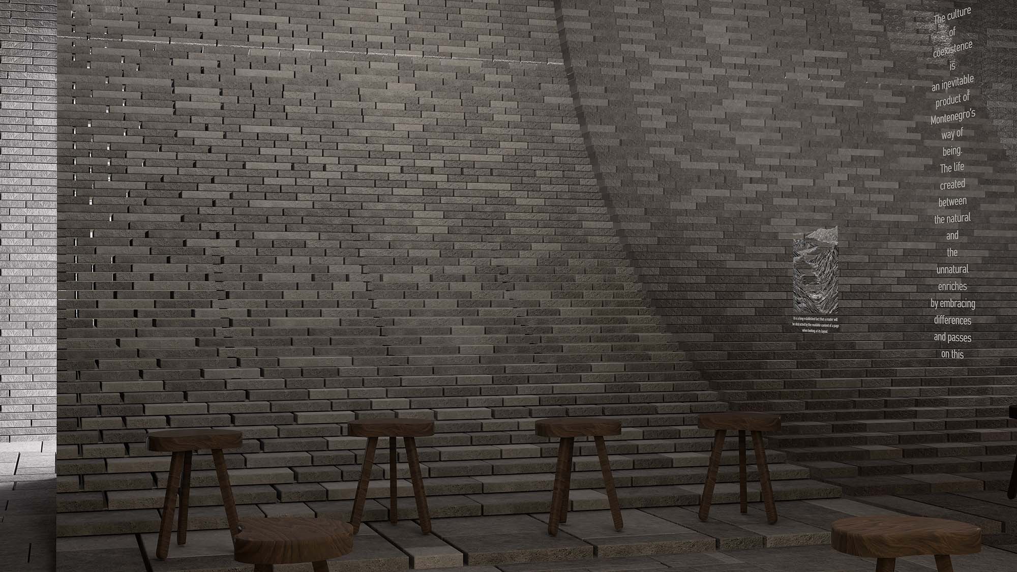 1. Ödül, International Competition For The Montenegro National Pavilion